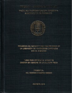 Influencia Del G Nero Y Madurez Biol Gica En La Liberaci N De Marcadores Cardiacos Con El